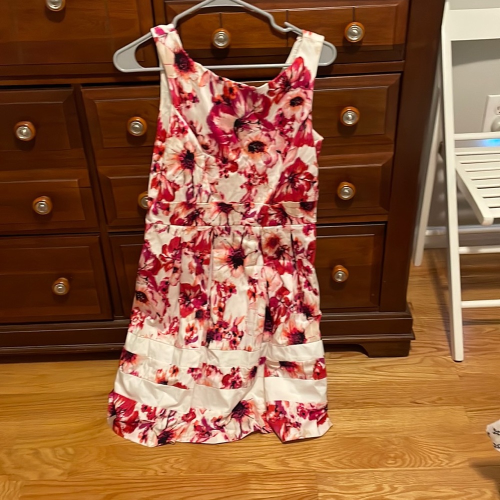 Floral tea dress